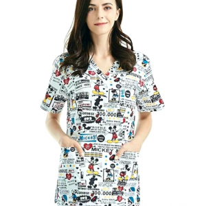 Mickey Mouse Nursing Uniform